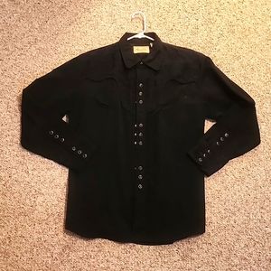 Scully mens snap western shirt